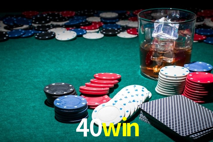 Interface do App 40win